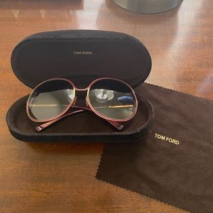 Tom Ford Magenta Alexandra Sunglasses
